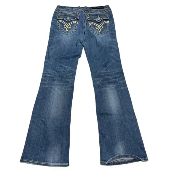 Rock Revival Cole Bootcut Jeans Blue Waist 29 - Picture 10 of 10